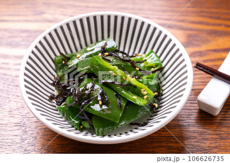 ピーマンの塩こんぶ和え 106626735