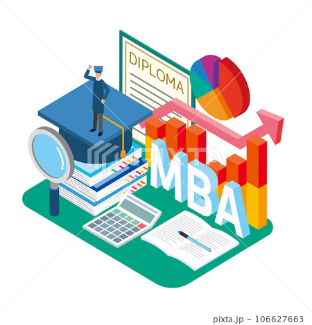 MBAのイメージイラスト 106627663