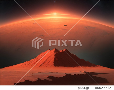 火星の地表 106627712
