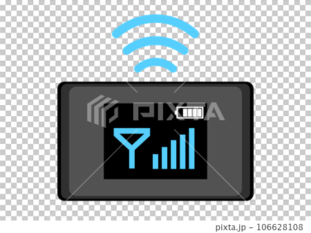 モバイルWi-Fiルーターを使って無線でインターネット接続する 106628108