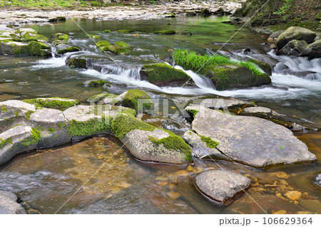 【畳ヶ淵】 山口県萩市弥富下 【畳ヶ淵】 山口県萩市弥富下 106629364