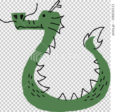 簡單的手繪龍圖 106630131