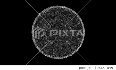 3D Tyre on black background. Tires and wheels concept. Car repair shop and tire repair. Business advertising backdrop. For title, text, presentation. 3d animation. 3D Tyre on black background. Tires and wheels concept. Car repair shop and tire repair. Business advertising backdrop. For title, text, presentation. 3d animation. 106631049