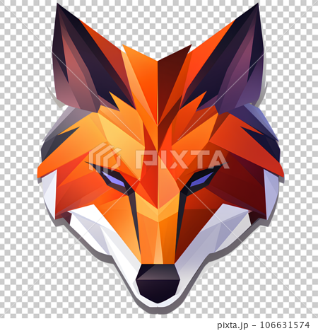 fox, animal, green, nature, funny, happy, - Stock Illustration  [106631574] - PIXTA