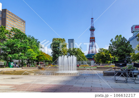 札幌 テレビ塔 さっぽろ大通公園 札幌 テレビ塔 さっぽろ大通公園 106632217