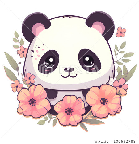 illustration, panda, cartoon, animal, happy, cute, baby, fun, funny, character, design, bear, wildlife, wild, art, nature, isolated, drawing, mammal, white, adorable, smile, black, background, zoo illustration, panda, cartoon, animal, happy, cute, baby, fun, funny, character, design, bear, wildlife, wild, art, nature, isolated, drawing, mammal, white, adorable, smile, black, background, zoo 106632788