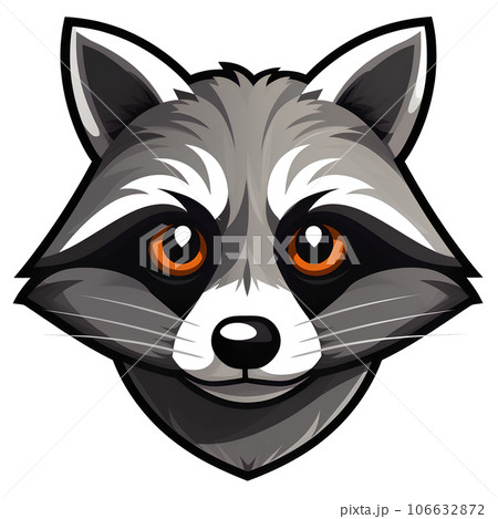 angry raccoon cartoon