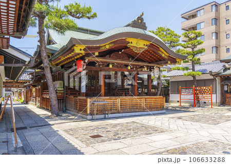 京都ゑびす神社（恵美須神社）拝殿　--京都市東山区-- 106633288