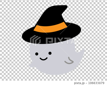かわいいハロウィンオバケ/輪郭線なし かわいいハロウィンオバケ/輪郭線なし 106633879