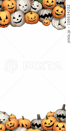 ハロウィン（待ち受け）黒 106634282