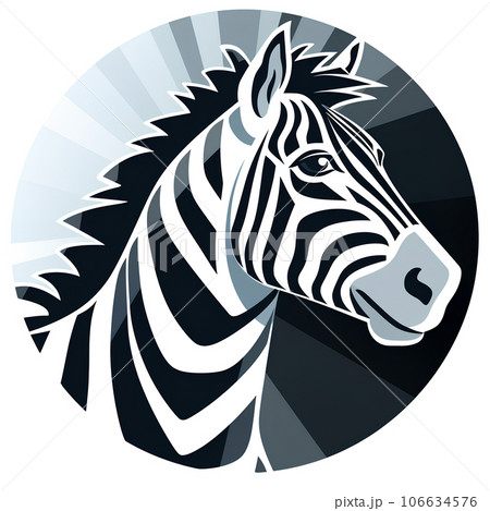cartoon, zebra, animal, illustration, cute, safari, nature, wildlife, character, zoo, wild, mammal, africa, design, isolated, jungle, white, african, face, background, funny, striped, drawing, horse,  106634576