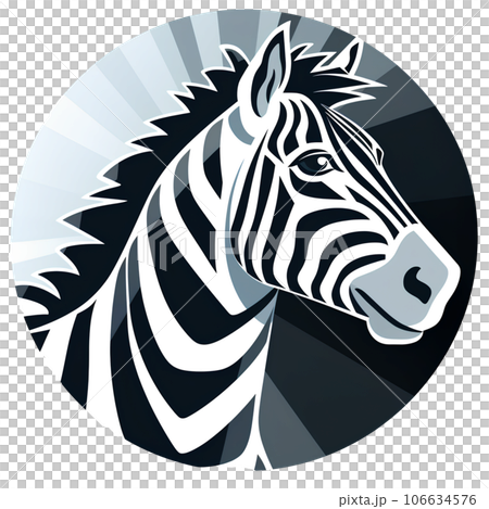 cartoon, zebra, animal, illustration, cute, safari, nature, wildlife, character, zoo, wild, mammal, africa, design, isolated, jungle, white, african, face, background, funny, striped, drawing, horse,  106634576