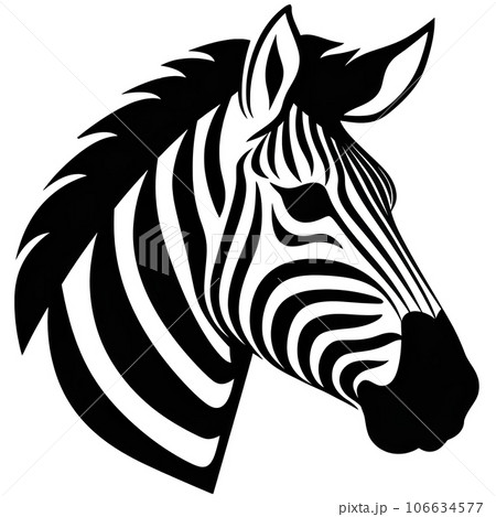 cartoon, zebra, animal, illustration, cute, safari, nature, wildlife, character, zoo, wild, mammal, africa, design, isolated, jungle, white, african, face, background, funny, striped, drawing, horse,  106634577