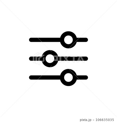 adjustment icon vector adjustment icon vector 106635035