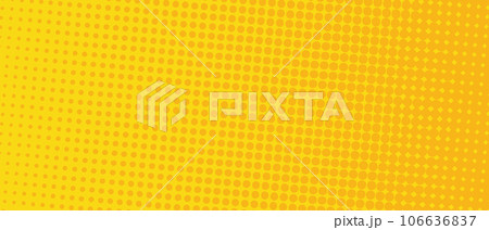 Halftone Pop Art Style Starburst Pattern Cartoon Background Yellow light effect. Vintage tone. Vector illustration. wow gradient design banner Halftone Pop Art Style Starburst Pattern Cartoon Background Yellow light effect. Vintage tone. Vector illustration. wow gradient design banner 106636837