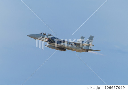 航空自衛隊飛行教導群F-15DJイーグル上昇 航空自衛隊飛行教導群F-15DJイーグル上昇 106637049