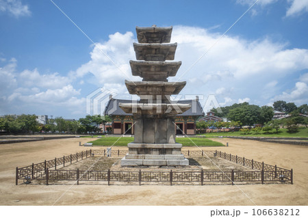 韓国・定林寺趾 106638212