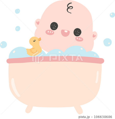baby shower newborn in bathtub baby shower newborn in bathtub 106638686