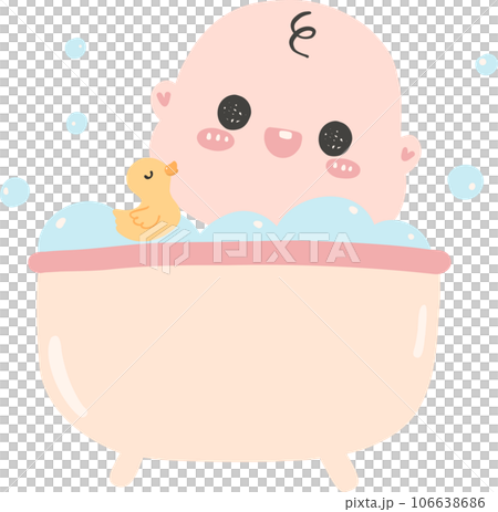 baby shower newborn in bathtub baby shower newborn in bathtub 106638686