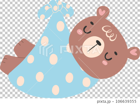 Cute baby shower bear boy cartoon animal nursery illustration hand drawn Cute baby shower bear boy cartoon animal nursery illustration hand drawn 106639355