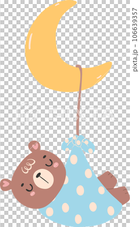 Cute baby shower bear boy cartoon animal nursery illustration hand drawn Cute baby shower bear boy cartoon animal nursery illustration hand drawn 106639357