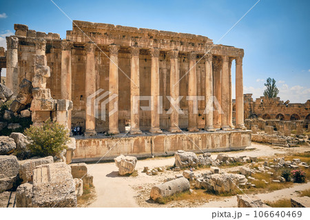 Temple of Bacchus in Baalbek Temple of Bacchus in Baalbek 106640469