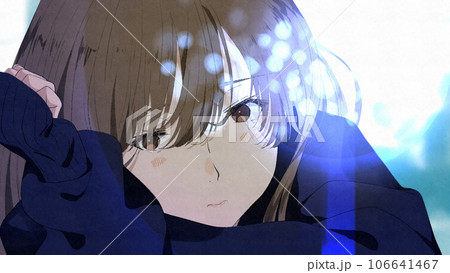 アンニュイな女の子【イラスト】のイラスト素材 [106641467] - PIXTA
