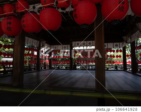 夏の日牟禮八幡宮 近江八幡市 滋賀県 夏の日牟禮八幡宮 近江八幡市 滋賀県 106641928