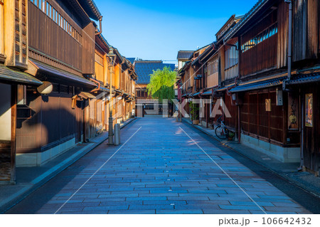 石川県 金沢市 ひがし茶屋街 石川県 金沢市 ひがし茶屋街 106642432