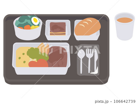 機内食のイラスト 106642739