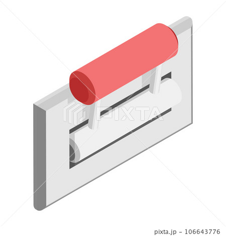3D Isometric Flat Vector Set of Electric Breakers. Item 1 3D Isometric Flat Vector Set of Electric Breakers. Item 1 106643776