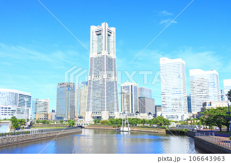 横浜ランドマークタワーとその周辺の風景 横浜ランドマークタワーとその周辺の風景 106643963