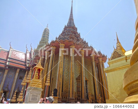 Thai temple Wat Pho/タイのワットポー寺院 106644002