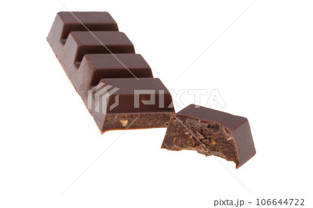 chocolate bar isolated 106644722