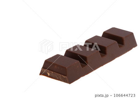 chocolate bar isolated 106644723