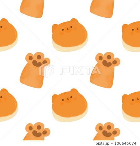 Bread Bakery Cat pattern Cute Dessert Cafe for baby shower ,nursery ,wallpaper ,book cover, fabric or other printable cover Bread Bakery Cat pattern Cute Dessert Cafe for baby shower ,nursery ,wallpaper ,book cover, fabric or other printable cover 106645074