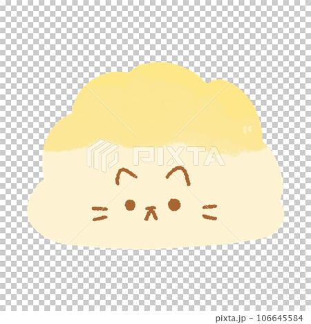 melon pang Bread bun cat kawaii cute sweet dessert melon pang Bread bun cat kawaii cute sweet dessert 106645584