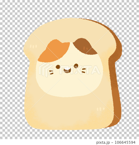 Bread bun cat kawaii cute sweet dessert Bread bun cat kawaii cute sweet dessert 106645594