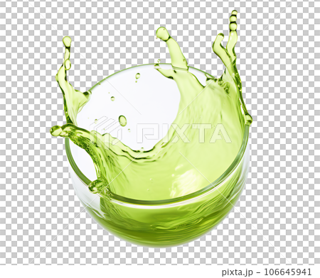Liquid Splash on Transparent Background Liquid Splash on Transparent Background 106645941