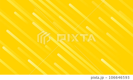 黄色のラインパターン背景 106646593