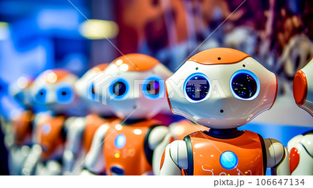 robot toys for children in the factory and shop robot toys for children in the factory and shop 106647134