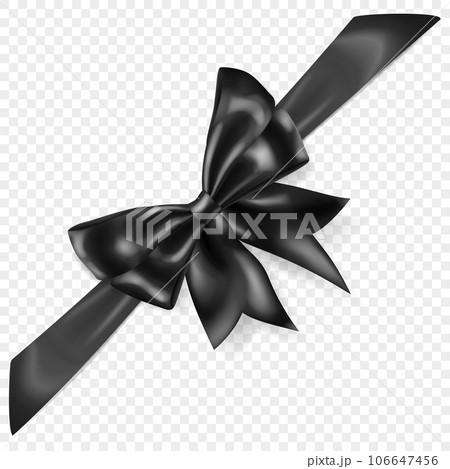 Beautiful bow with diagonally ribbon Beautiful bow with diagonally ribbon 106647456