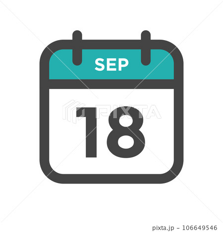 September 18 Calendar Day or Calender Date for Deadlines or Appointment September 18 Calendar Day or Calender Date for Deadlines or Appointment 106649546