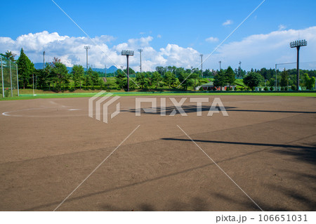 真夏の高原野球場 昭和村 総合運動運動公園 真夏の高原野球場 昭和村 総合運動運動公園 106651031