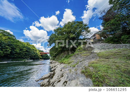 兼山湊跡付近の景色 106651295
