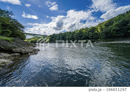 兼山湊跡付近の景色 106651297