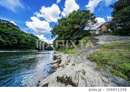 兼山湊跡付近の景色 106651298