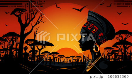 Cultural Fusion Tapestry 106653369
