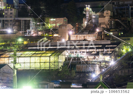 《群馬県》安中駅・工場夜景 106653562