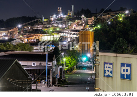 《群馬県》安中駅・工場夜景 106653591